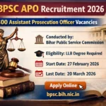 BPSC APO 2026