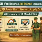 MPESB Van Rakshak Jail Prahari Recruitment 2026