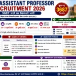 Bihar Assistant Professor recruitment 2026