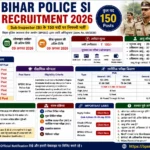 Bihar Police SI recruitment 2026